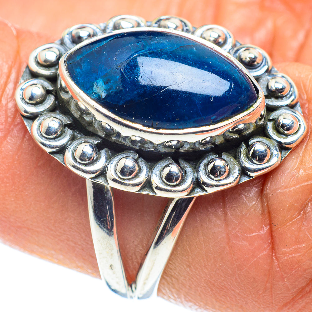 Apatite Rings handcrafted by Anasilvercos - RING59101