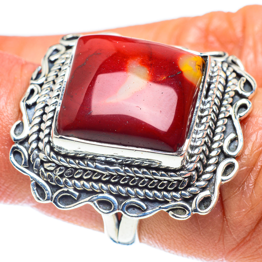 Mookaite Rings handcrafted by Anasilvercos - RING59118