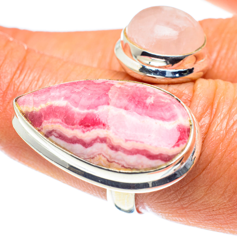 Rhodochrosite Rings handcrafted by Anasilvercos - RING59143