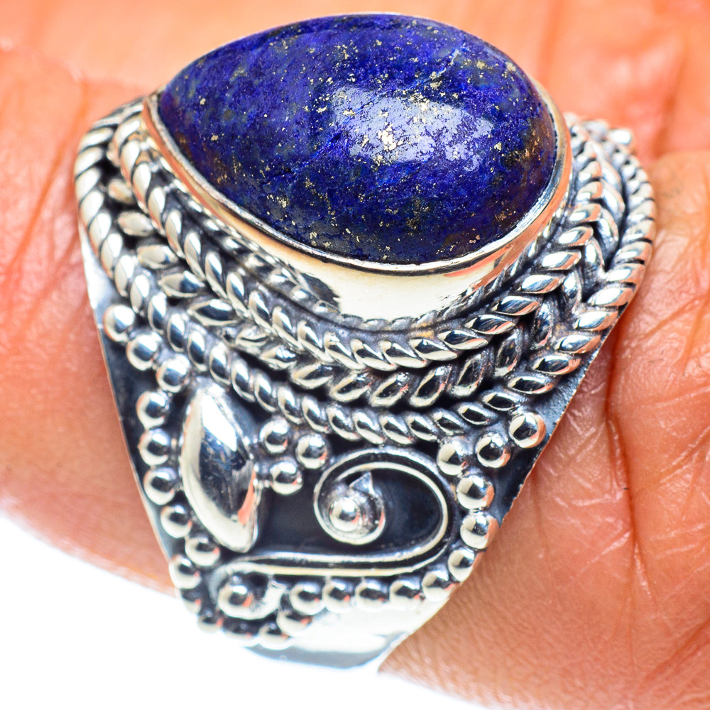 Lapis Lazuli Rings handcrafted by Anasilvercos - RING59147