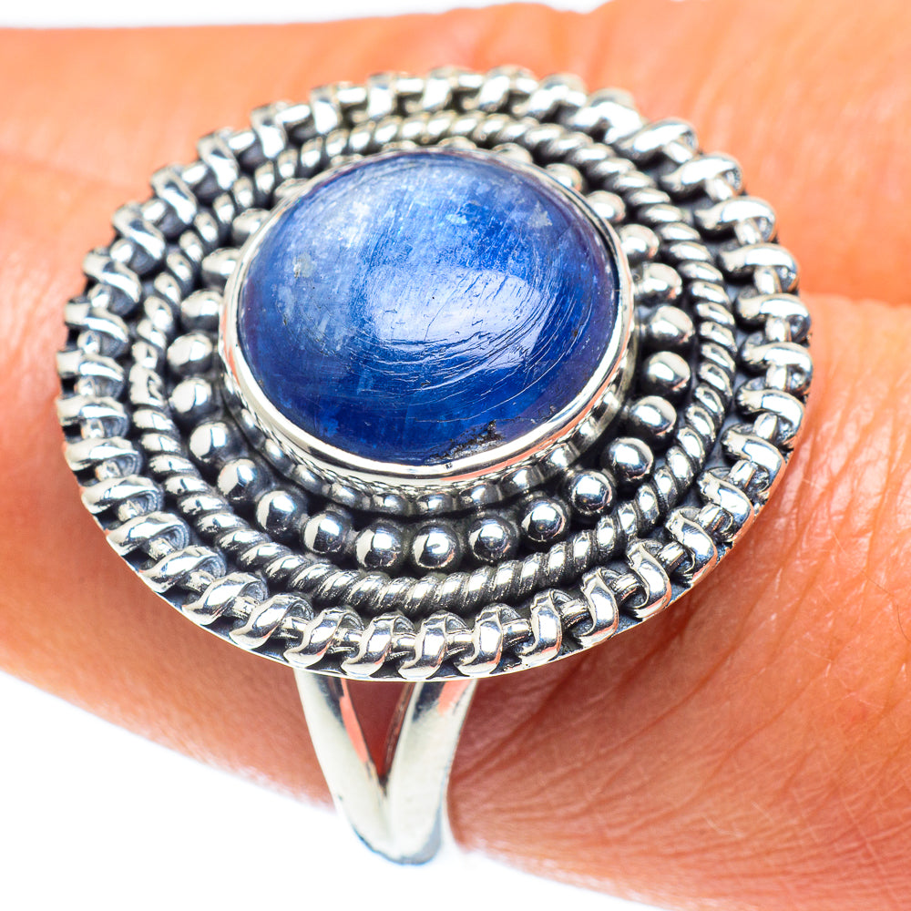 Kyanite Rings handcrafted by Anasilvercos - RING59173