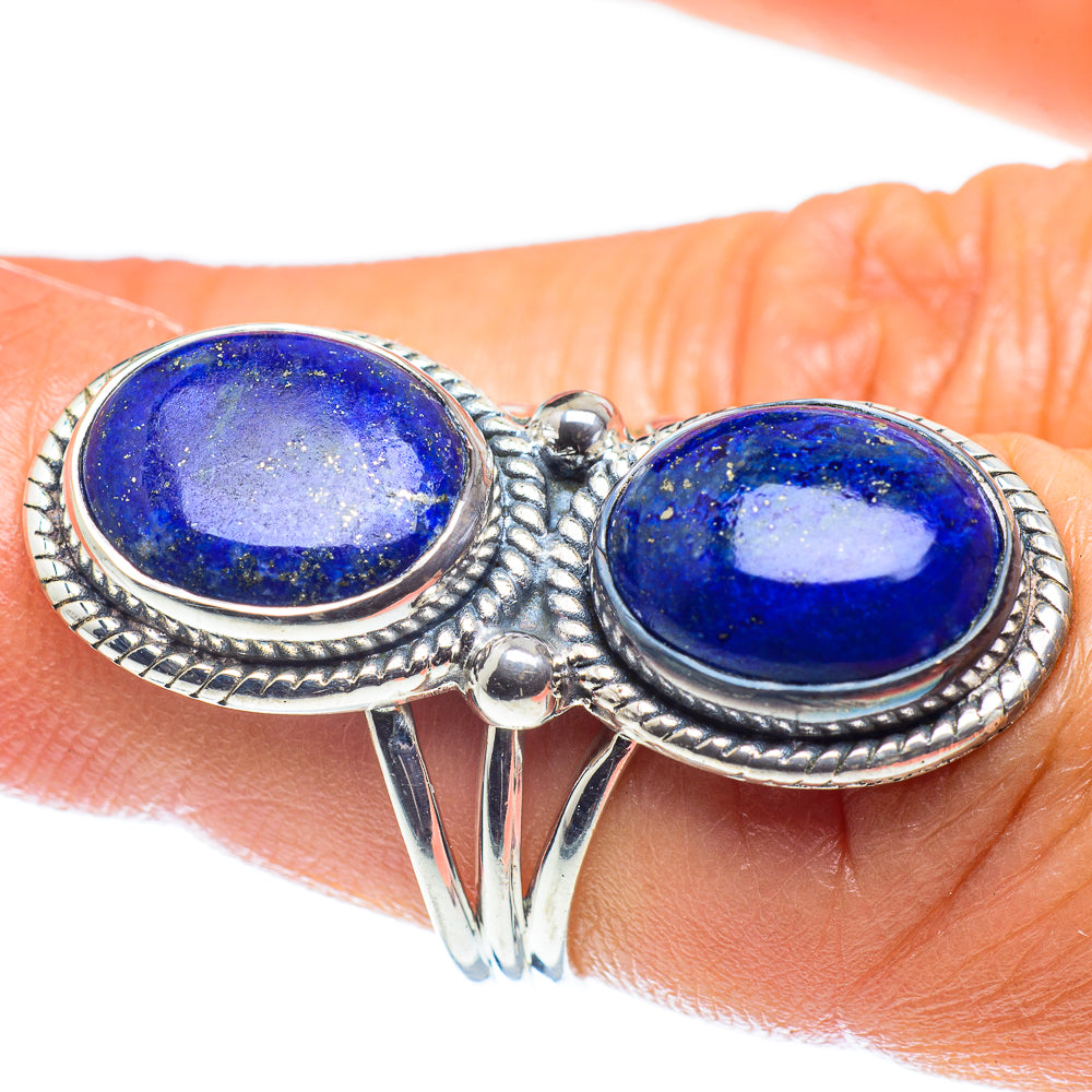 Lapis Lazuli Rings handcrafted by Anasilvercos - RING59182