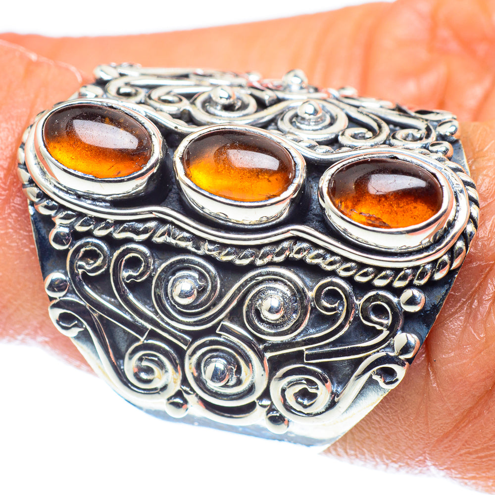 Citrine Rings handcrafted by Anasilvercos - RING59187