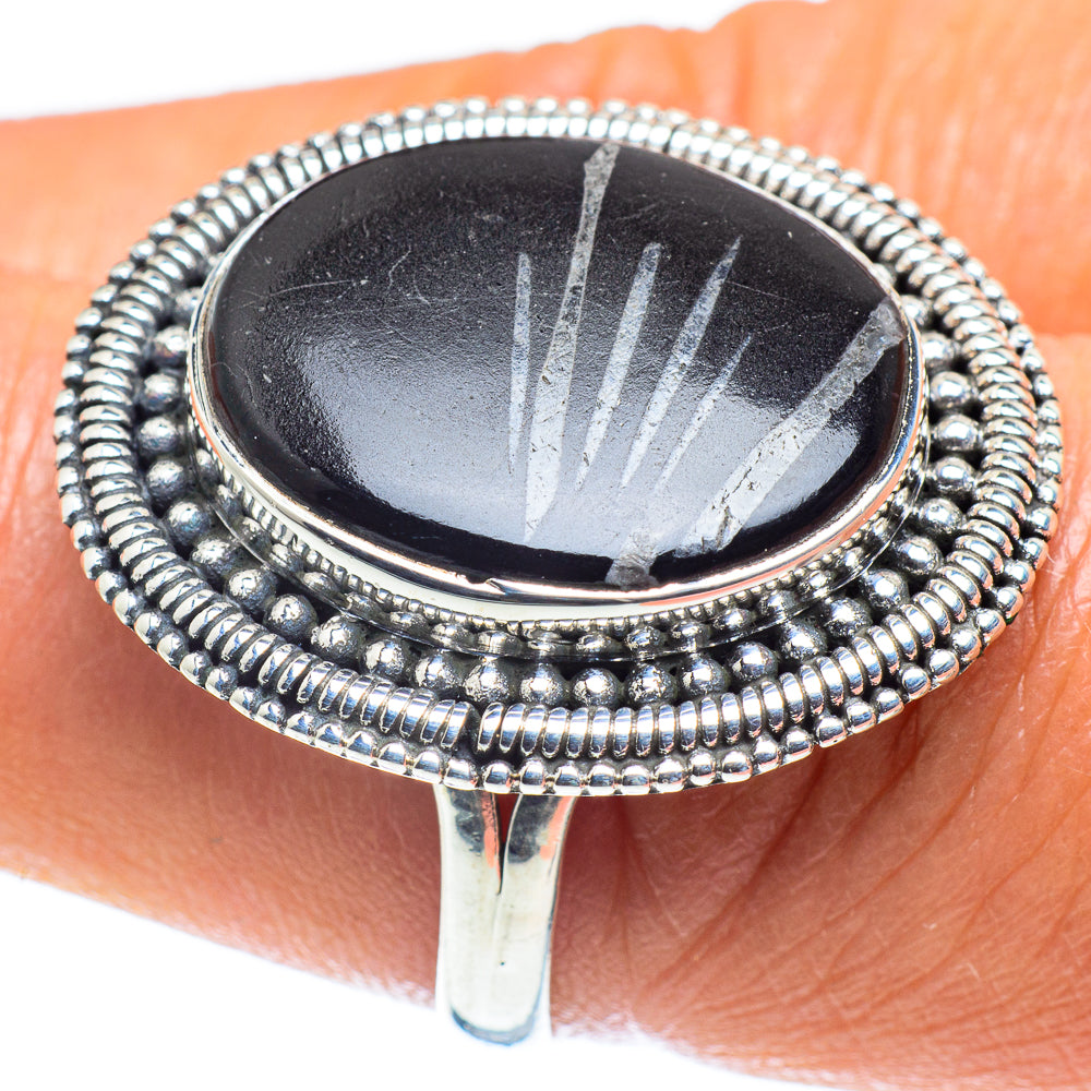 Chrysanthemum Stone Rings handcrafted by Anasilvercos - RING59193