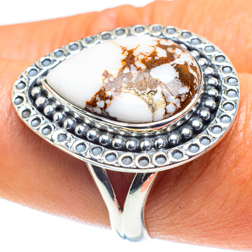 Wild Horse Jasper Rings handcrafted by Anasilvercos - RING59212