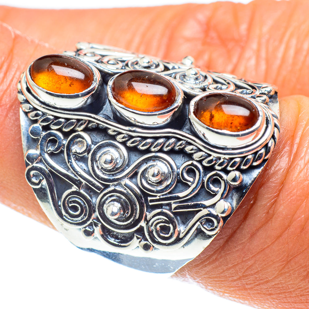 Carnelian Rings handcrafted by Anasilvercos - RING59255