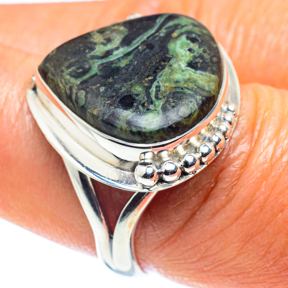Galaxy Jasper Rings handcrafted by Anasilvercos - RING59279