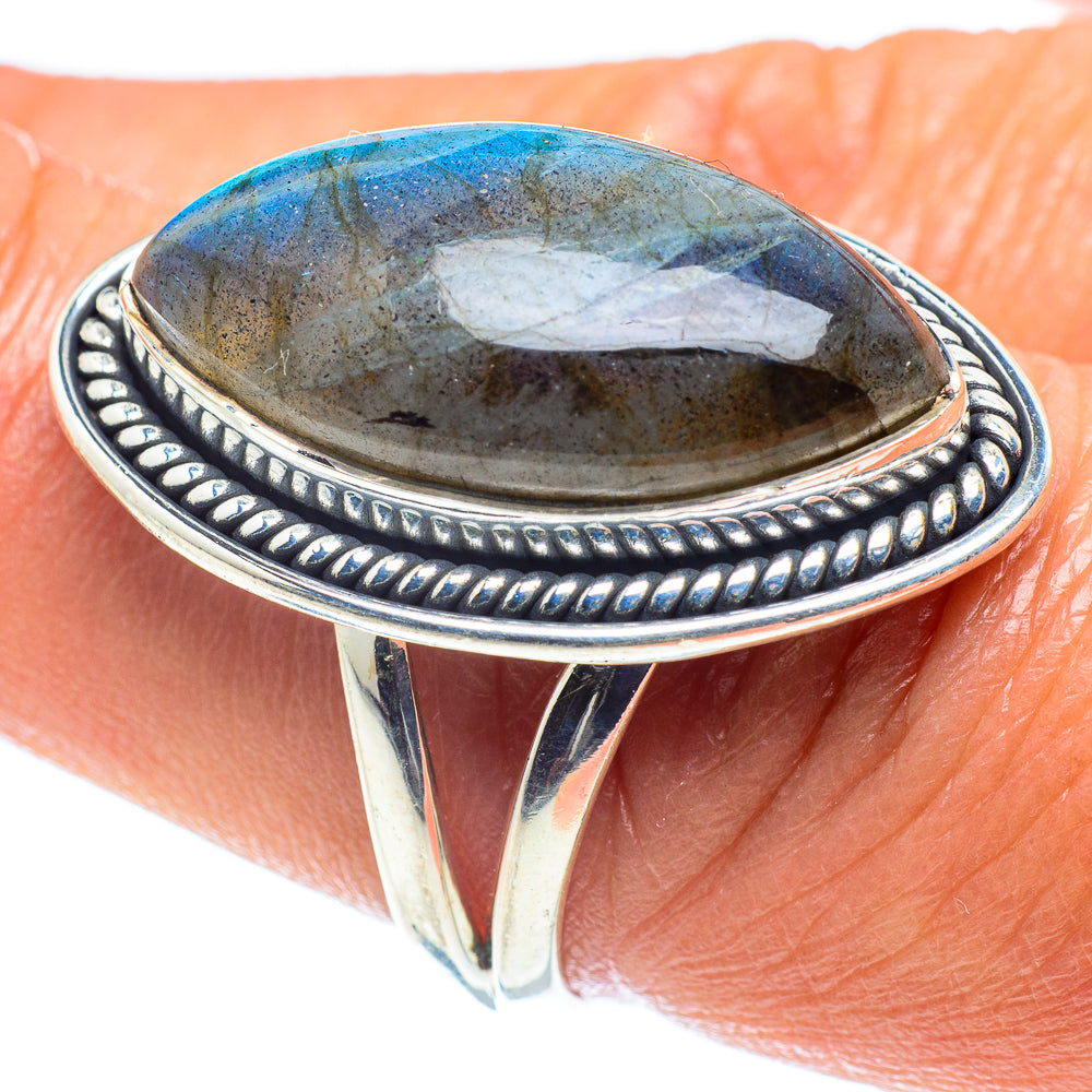 Labradorite Rings handcrafted by Anasilvercos - RING59285