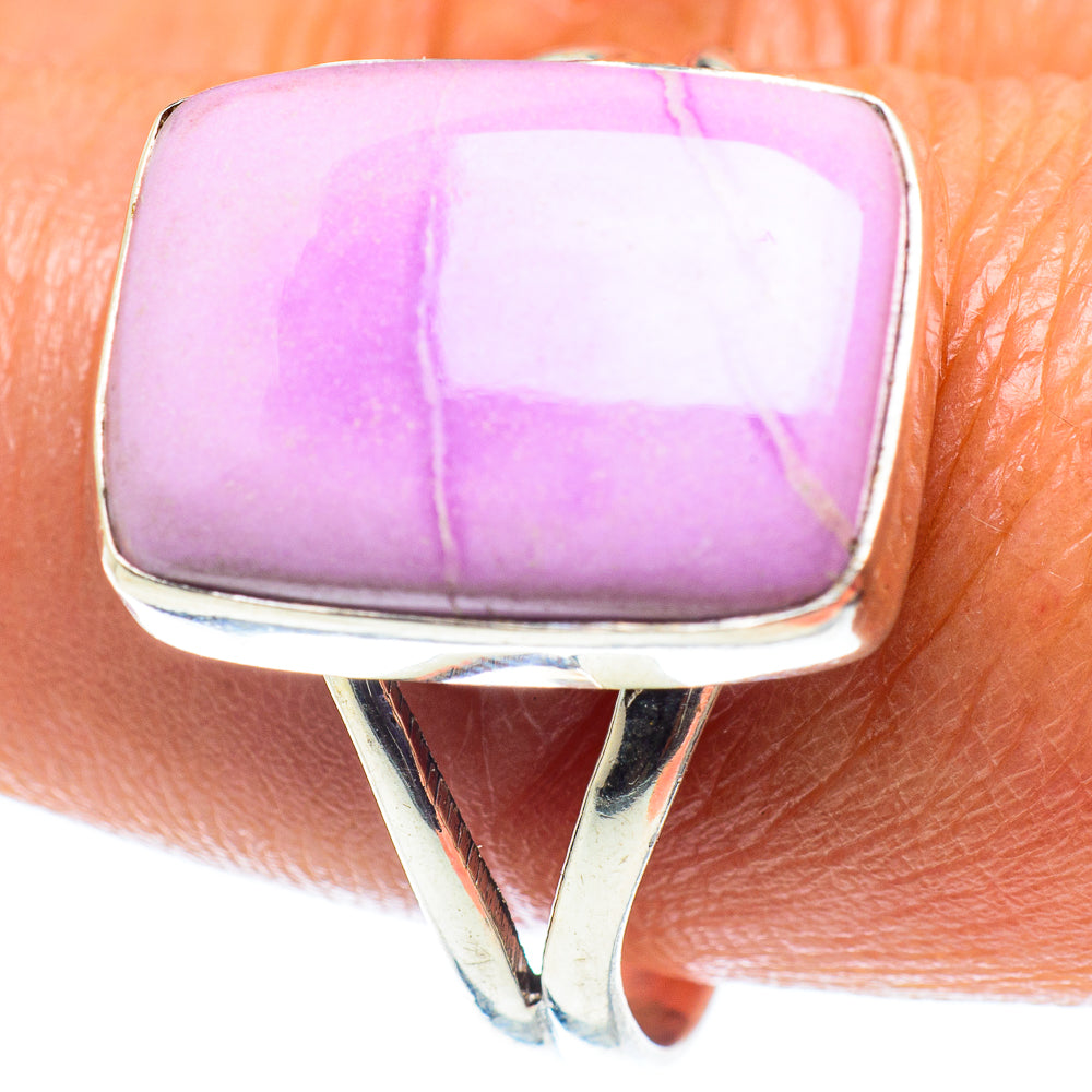 Phosphosiderite Rings handcrafted by Anasilvercos - RING59297