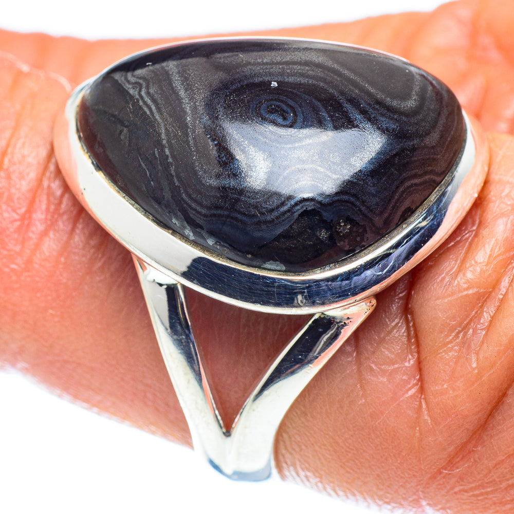 Psilomelane Rings handcrafted by Anasilvercos - RING59316