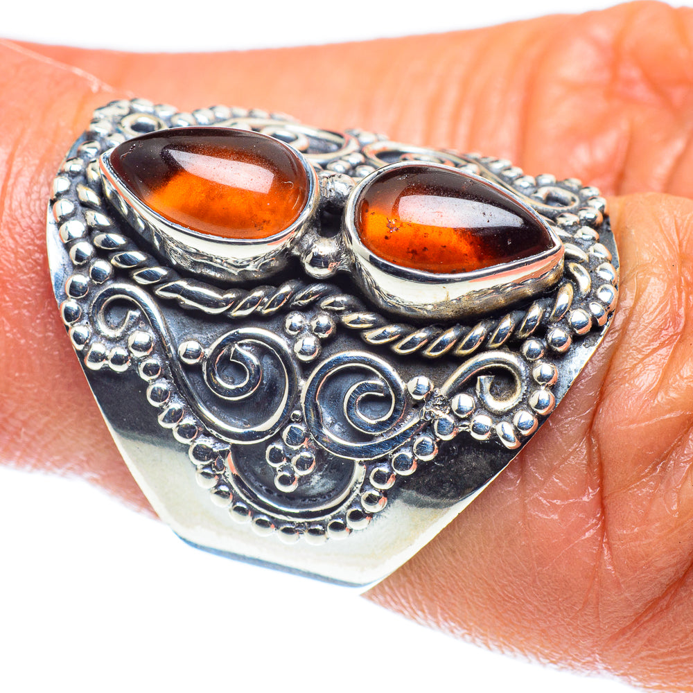 Carnelian Rings handcrafted by Anasilvercos - RING59326
