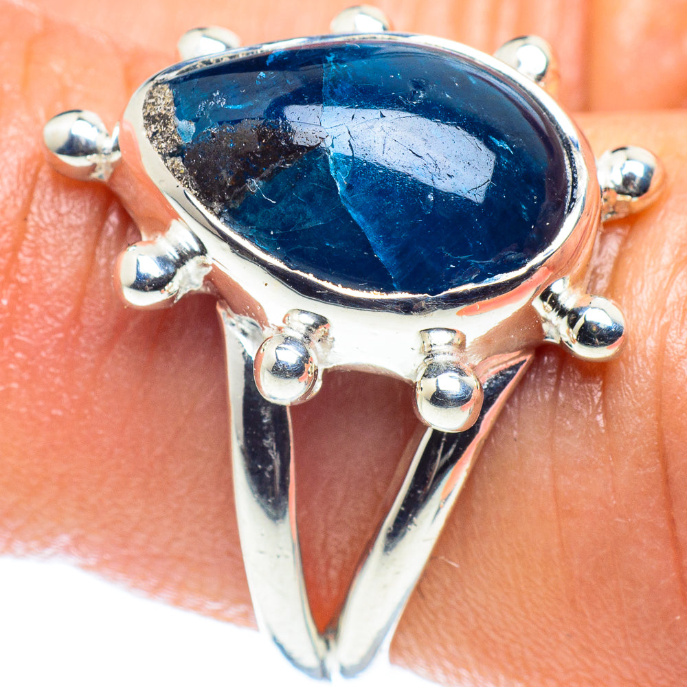 Apatite Rings handcrafted by Anasilvercos - RING59350