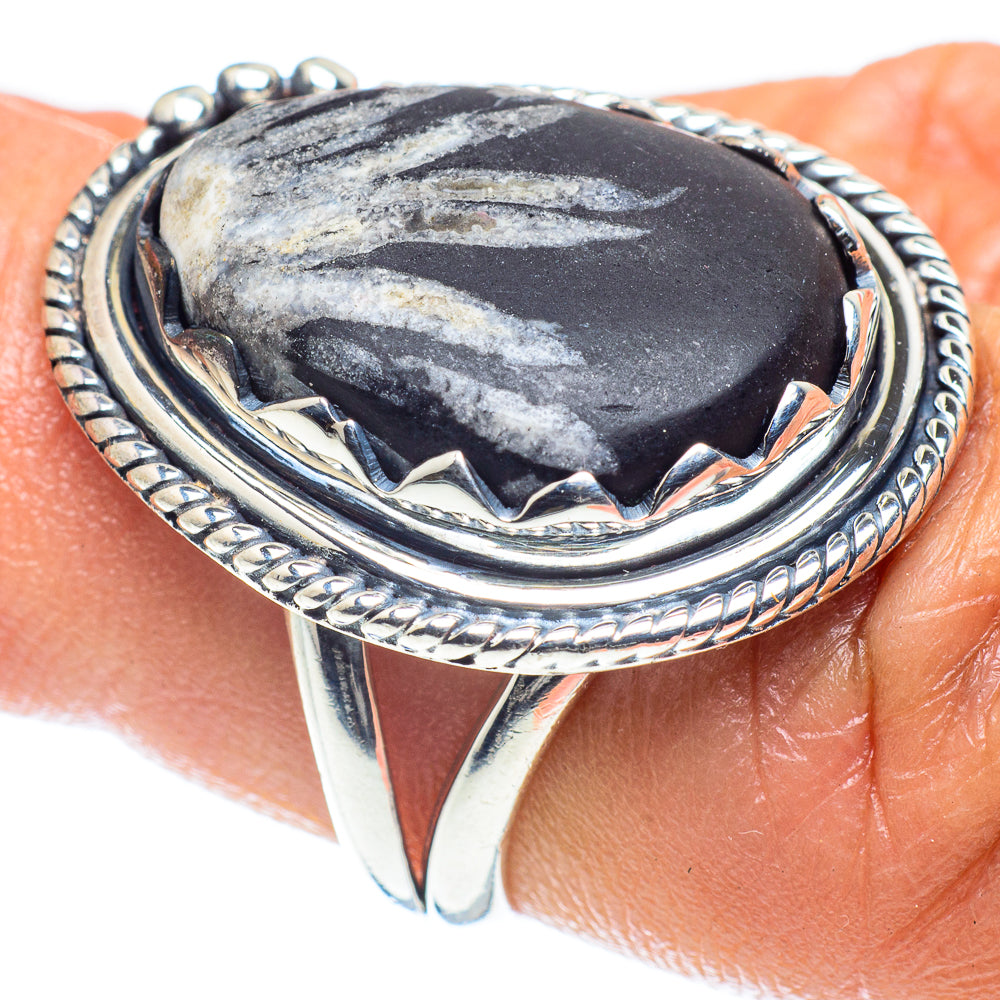 Chrysanthemum Stone Rings handcrafted by Anasilvercos - RING59399