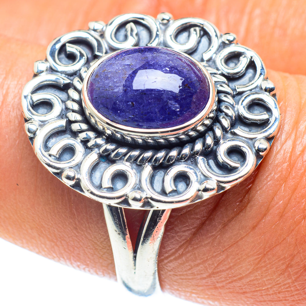 Tanzanite Rings handcrafted by Anasilvercos - RING59486