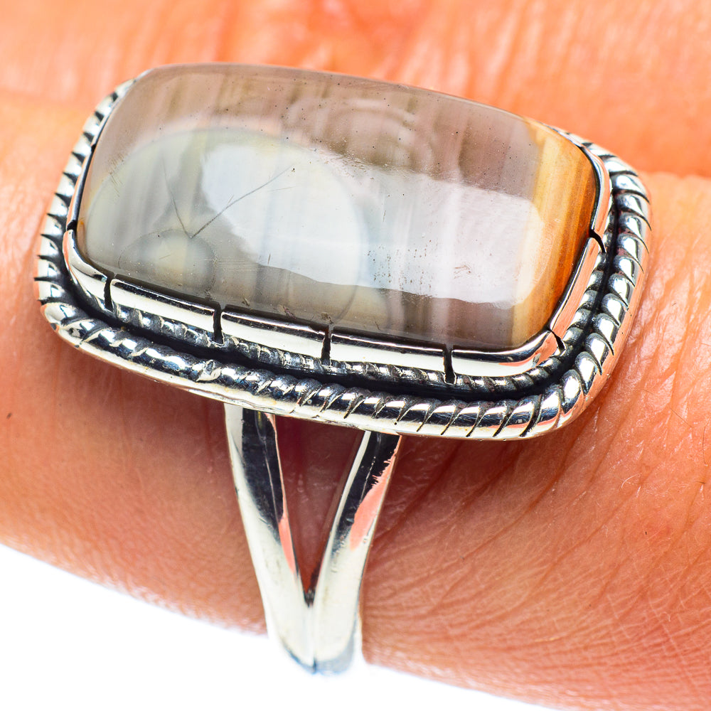 Willow Creek Jasper Rings handcrafted by Anasilvercos - RING59490