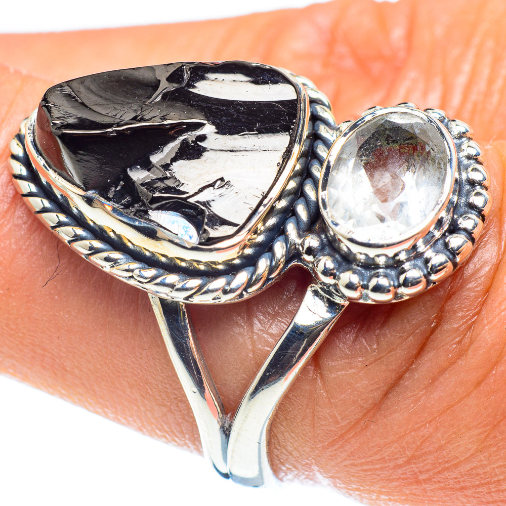 Shungite Rings handcrafted by Anasilvercos - RING59524