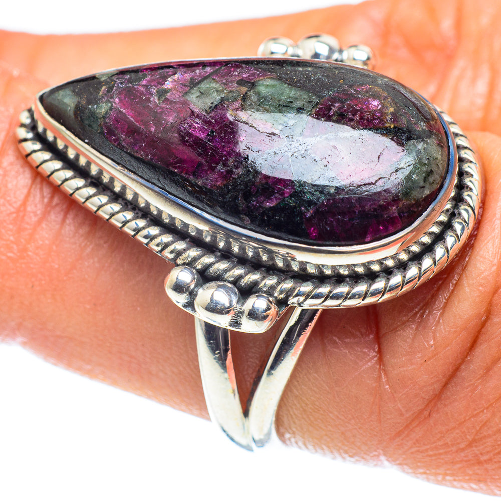 Russian Eudialyte Rings handcrafted by Anasilvercos - RING59533