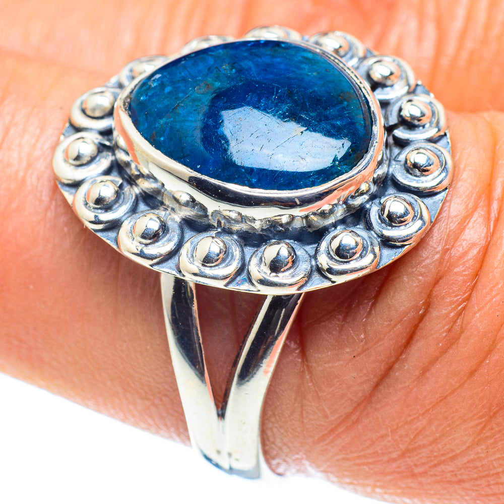 Apatite Rings handcrafted by Anasilvercos - RING59536