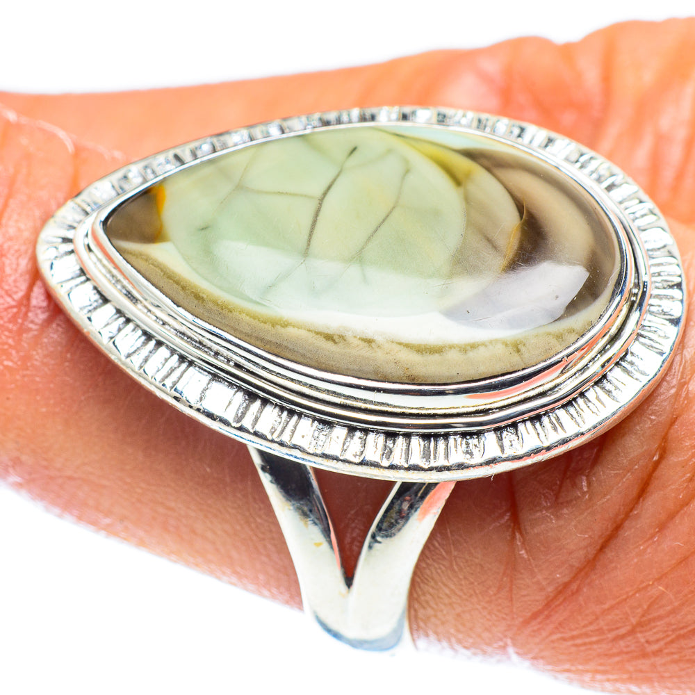 Willow Creek Jasper Rings handcrafted by Anasilvercos - RING59559