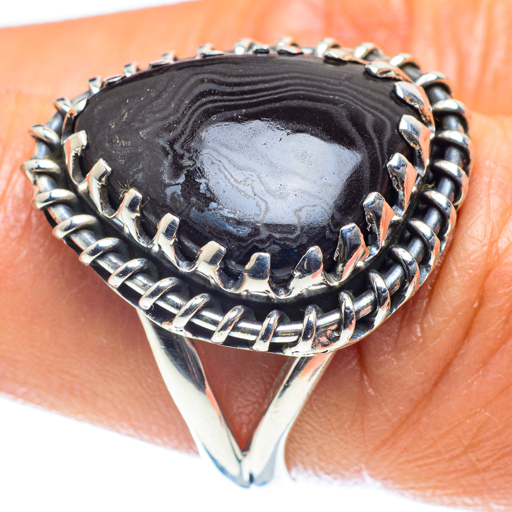 Psilomelane Rings handcrafted by Anasilvercos - RING59560
