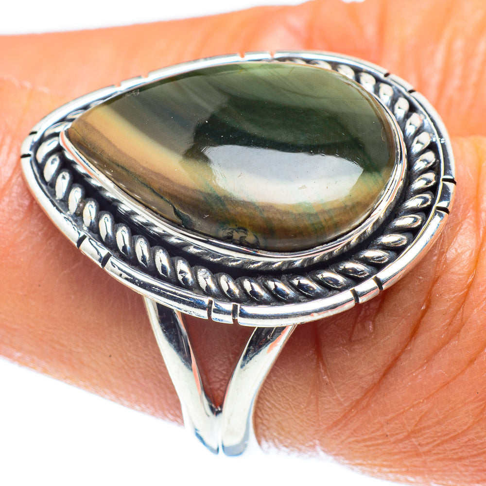 Willow Creek Jasper Rings handcrafted by Anasilvercos - RING59591