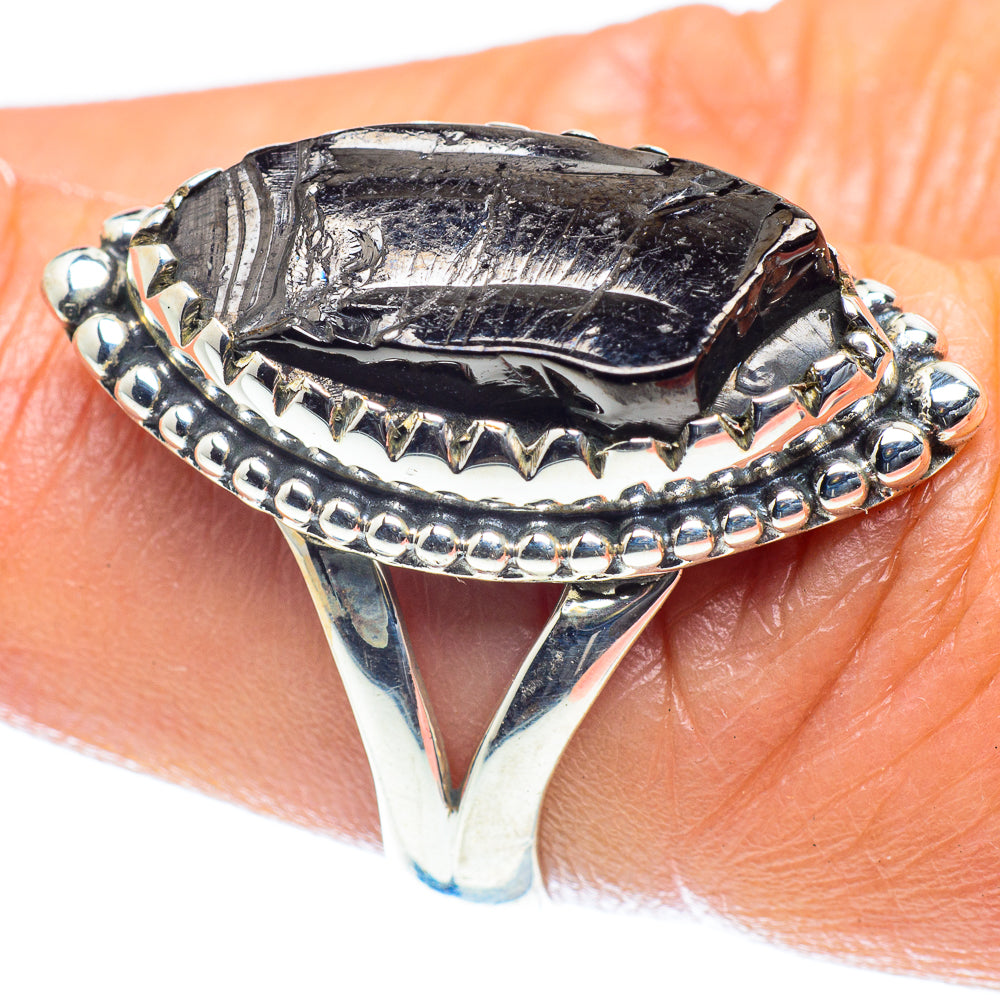 Shungite Rings handcrafted by Anasilvercos - RING59606