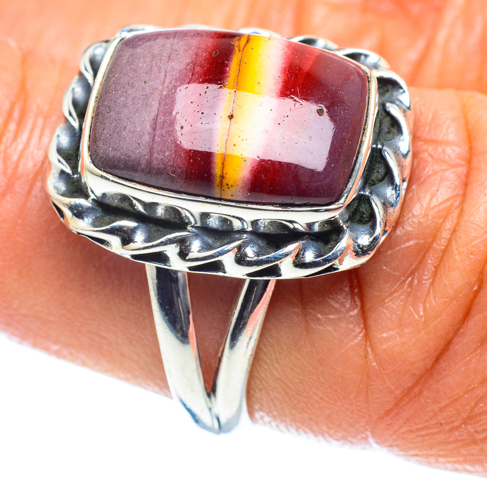 Ammolite Rings handcrafted by Anasilvercos - RING59614