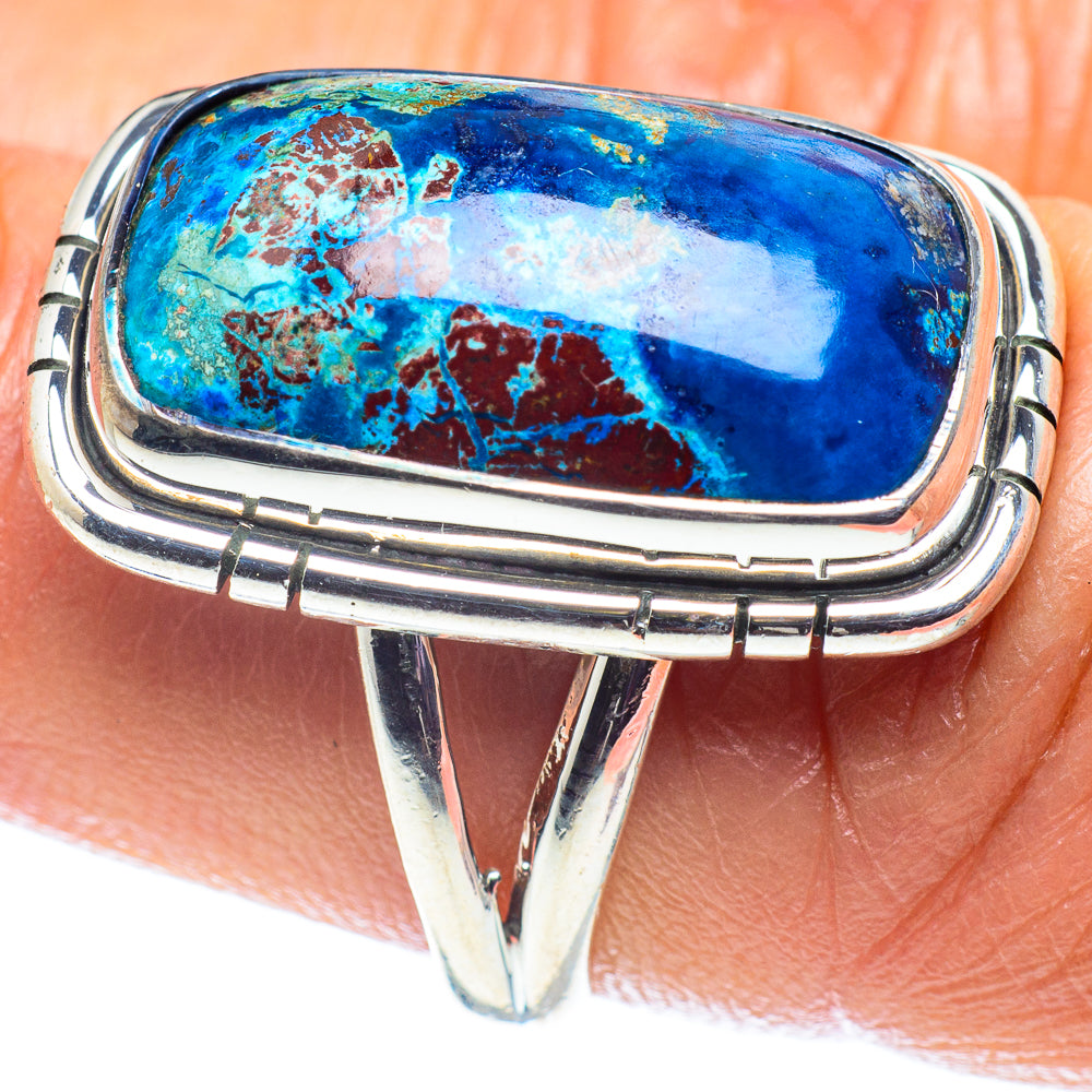Shattuckite Rings handcrafted by Anasilvercos - RING59629