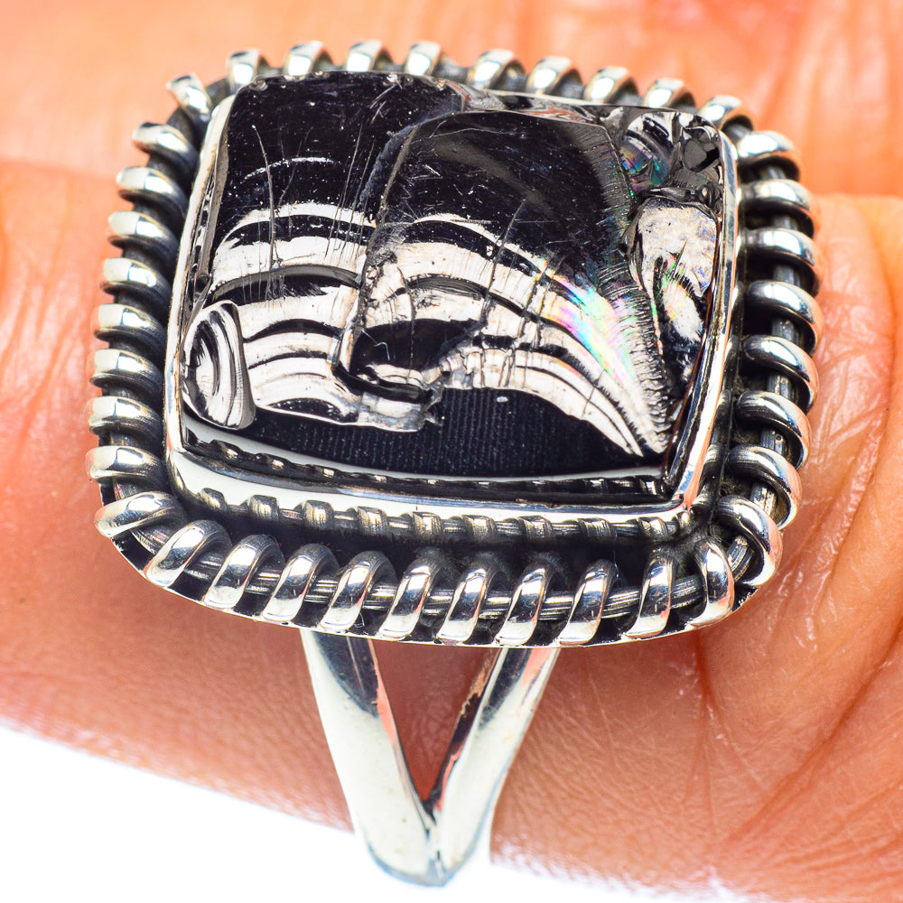 Shungite Rings handcrafted by Anasilvercos - RING59640