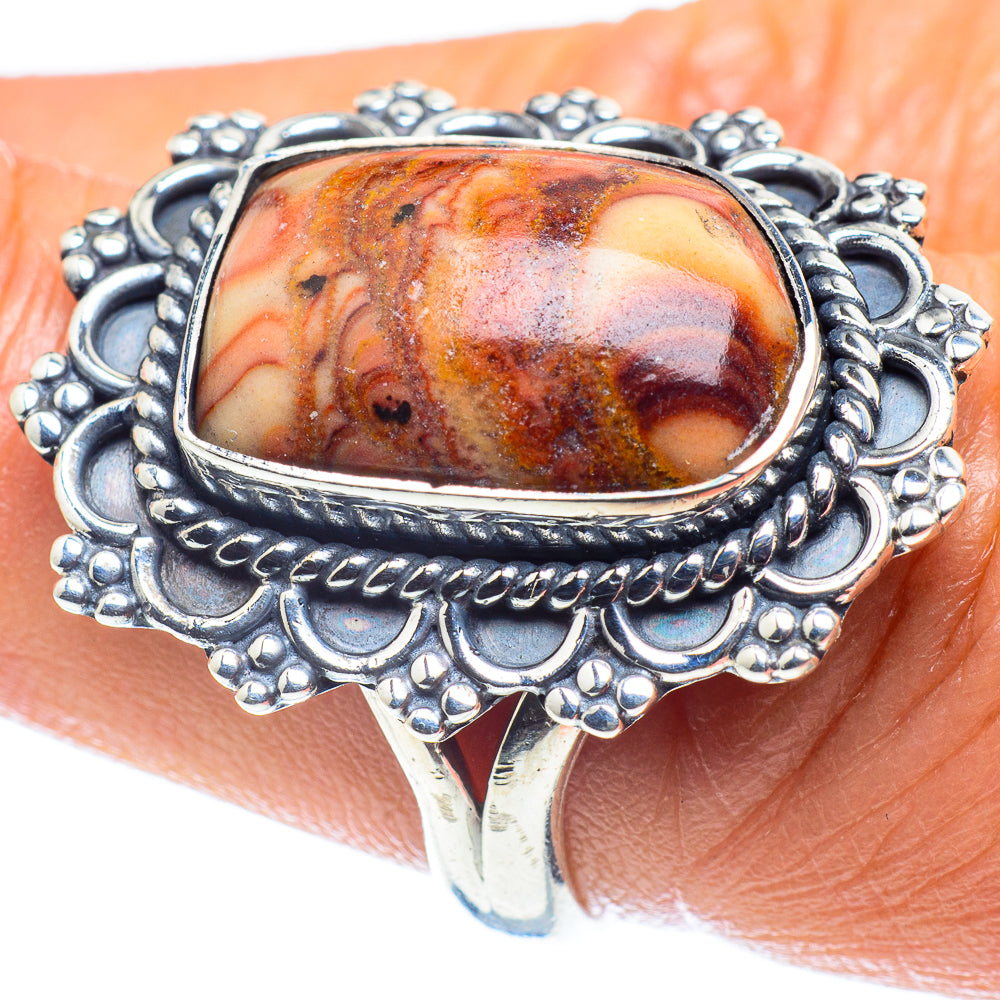 Mookaite Rings handcrafted by Anasilvercos - RING59643