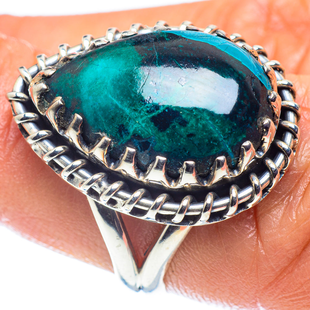 Shattuckite Rings handcrafted by Anasilvercos - RING59656