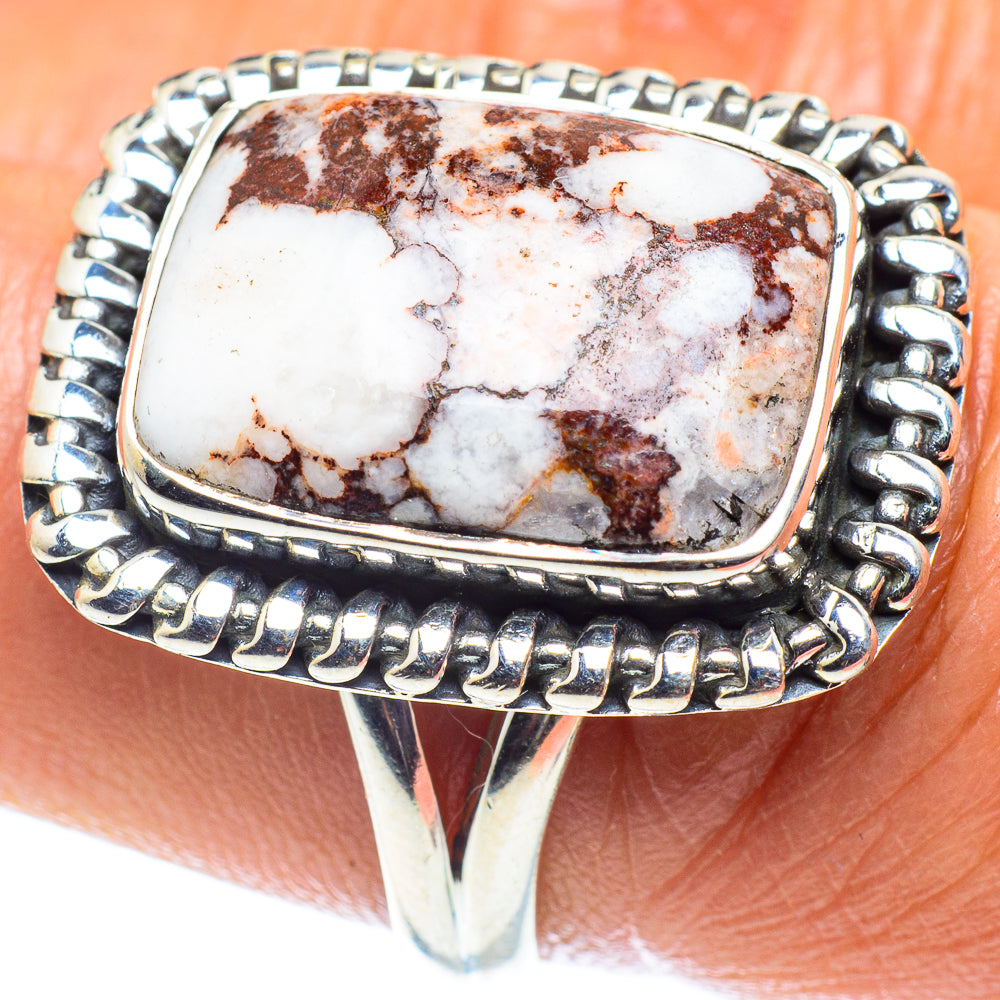 Peanut Wood Jasper Rings handcrafted by Anasilvercos - RING59657