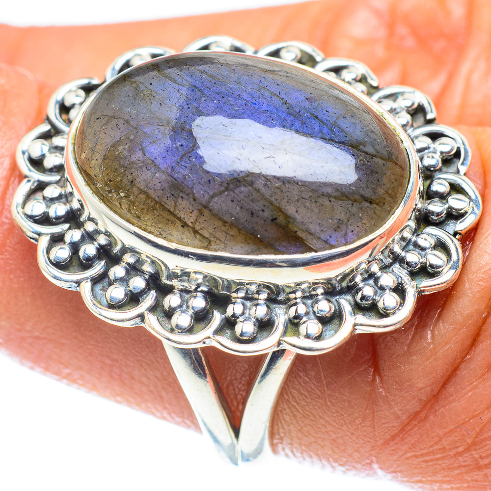 Labradorite Rings handcrafted by Anasilvercos - RING59661
