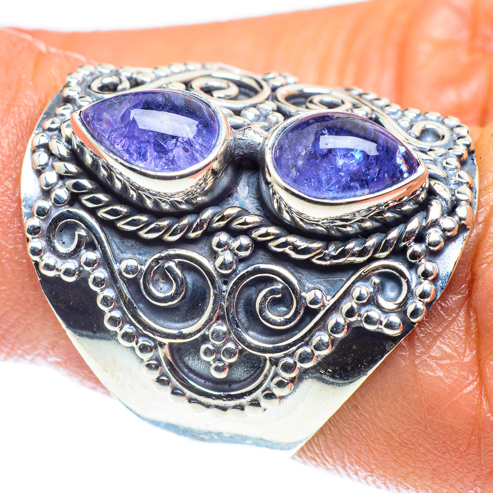 Tanzanite Rings handcrafted by Anasilvercos - RING59664