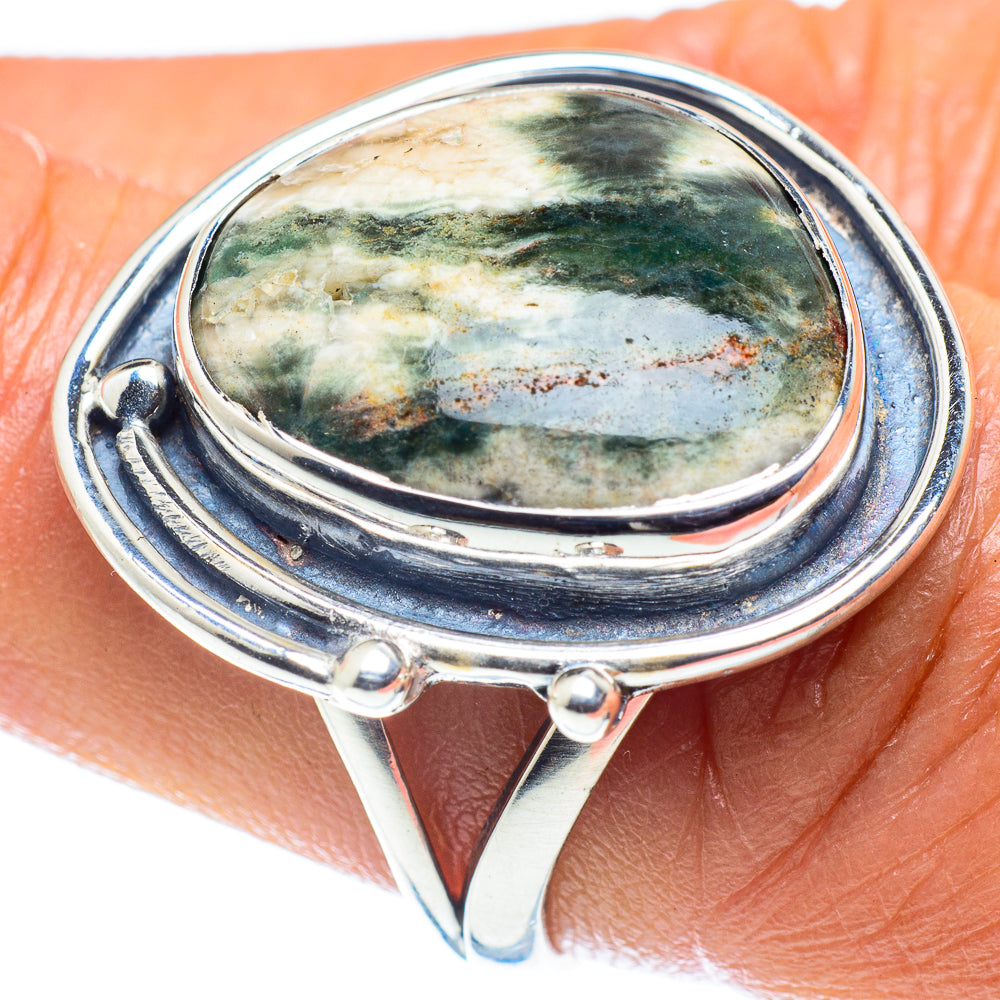 Ocean Jasper Rings handcrafted by Anasilvercos - RING59688