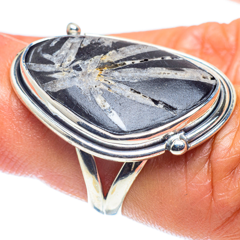 Chrysanthemum Stone Rings handcrafted by Anasilvercos - RING59706