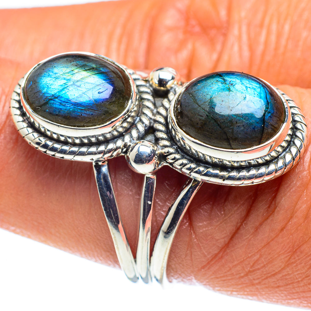 Labradorite Rings handcrafted by Anasilvercos - RING59712