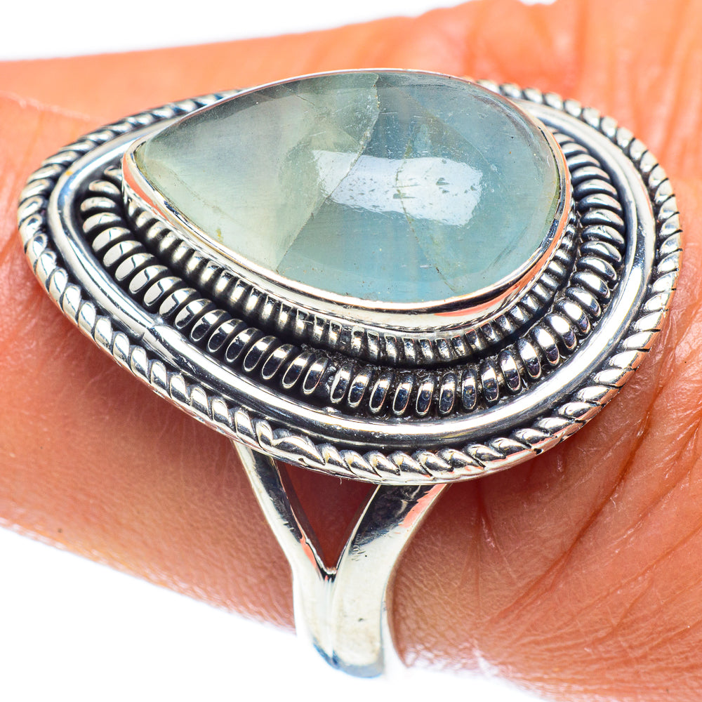 Aquamarine Rings handcrafted by Anasilvercos - RING59721