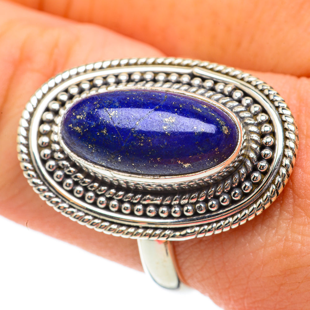 Lapis Lazuli Rings handcrafted by Anasilvercos - RING59730