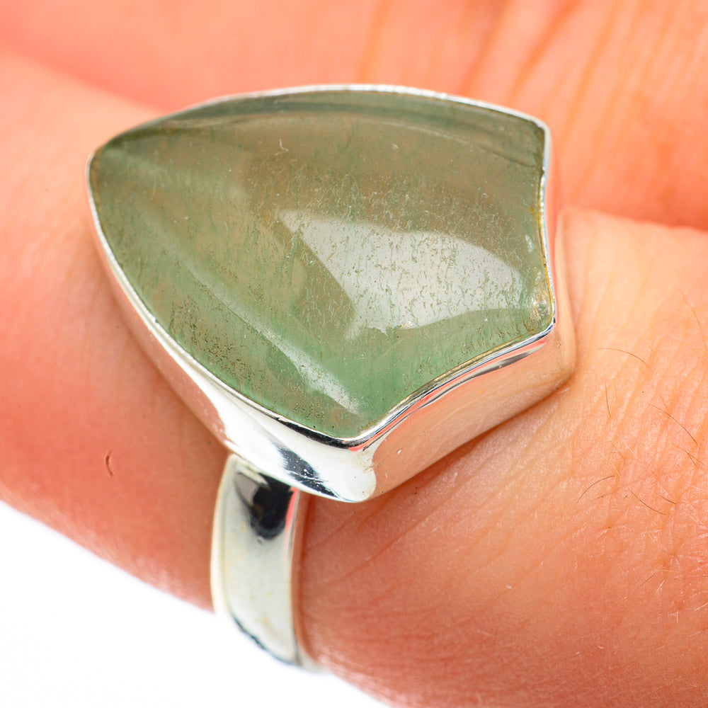 Prehnite Rings handcrafted by Anasilvercos - RING59732