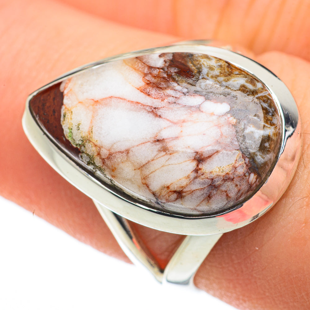 Peanut Wood Jasper Rings handcrafted by Anasilvercos - RING59737