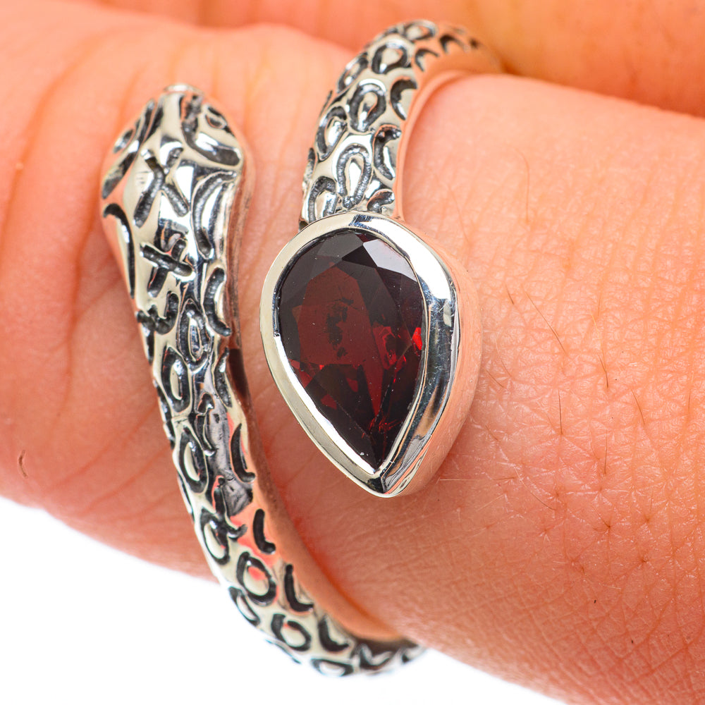 Garnet Rings handcrafted by Anasilvercos - RING59748