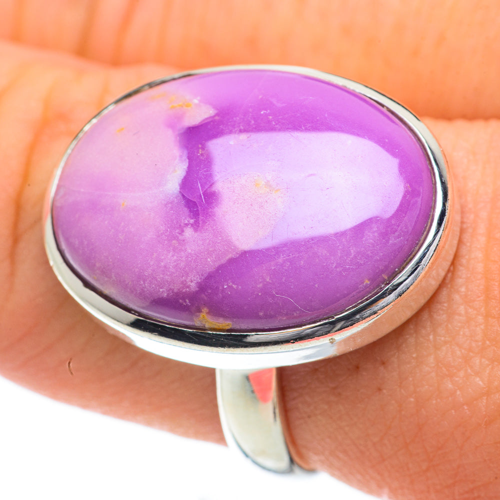 Phosphosiderite Rings handcrafted by Anasilvercos - RING59751