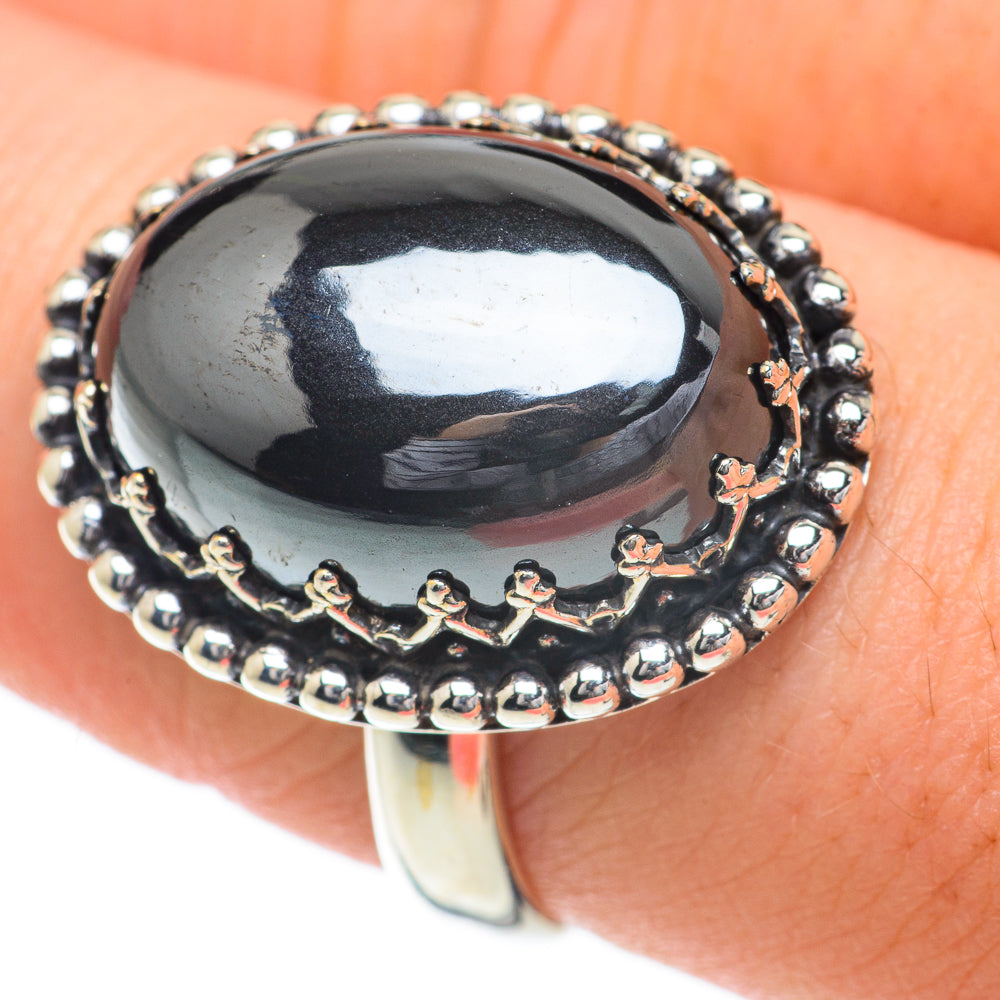 Hematite Rings handcrafted by Anasilvercos - RING59799