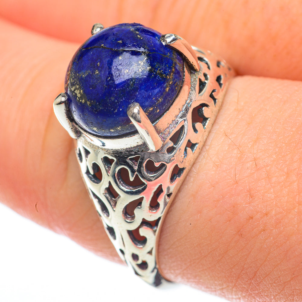 Lapis Lazuli Rings handcrafted by Anasilvercos - RING59838