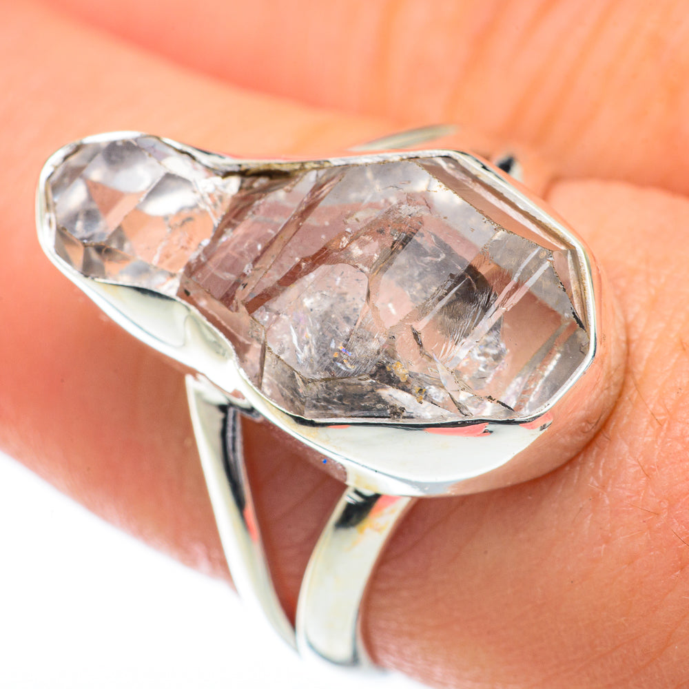 Herkimer Diamond Rings handcrafted by Anasilvercos - RING59861