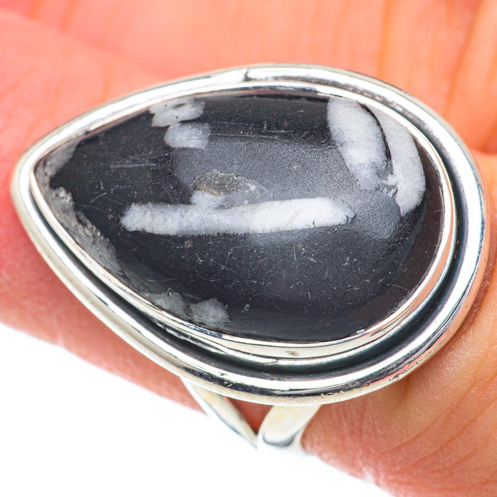 Chrysanthemum Stone Rings handcrafted by Anasilvercos - RING59892
