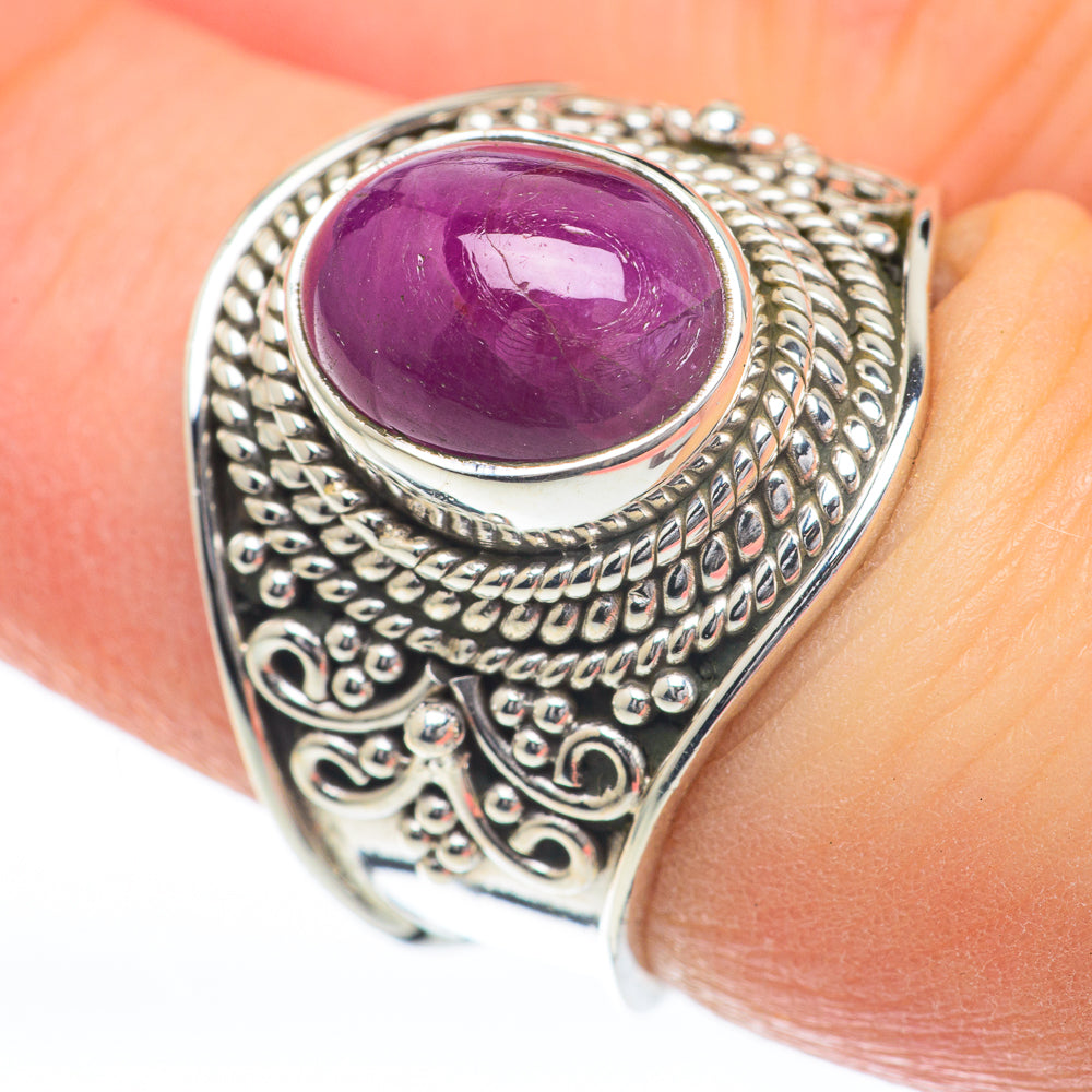 Star Ruby Rings handcrafted by Anasilvercos - RING59915
