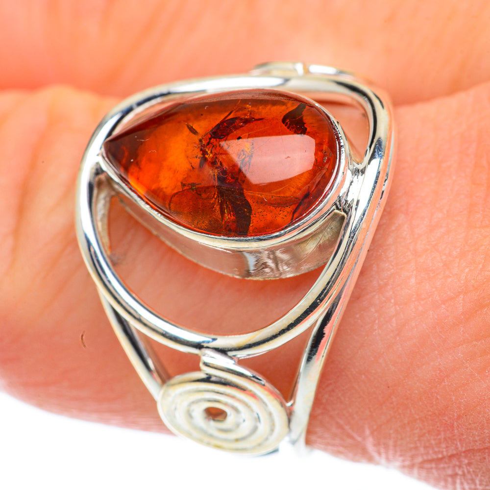 Baltic Amber Rings handcrafted by Anasilvercos - RING59940