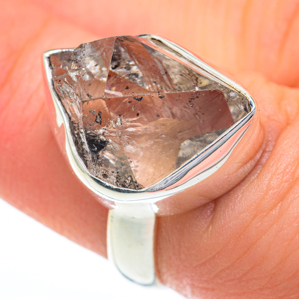Herkimer Diamond Rings handcrafted by Anasilvercos - RING59975